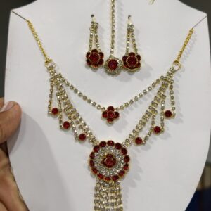 Home red necklace