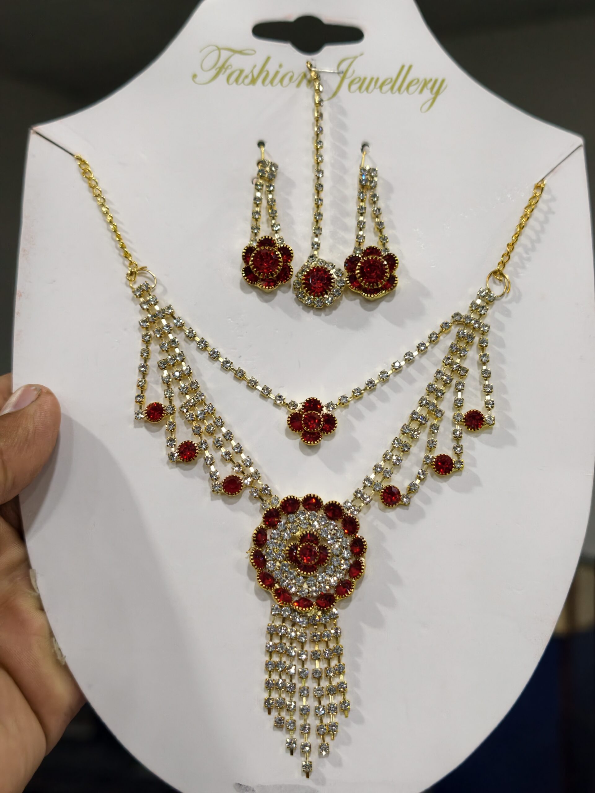 red necklace red necklace